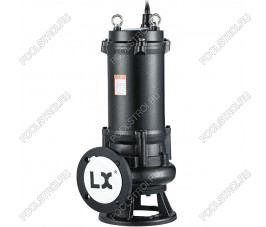 Канализационный насос AquaViva LX 50WQK15-15-1.5(380V, 15m3/h*15m, 1,5kW)  с измельчителем
