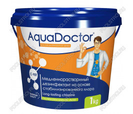 Медленный хлор AquaDoctor C-90T в таблетках 1кг