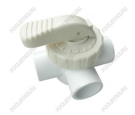 Кран Aquaviva V50-3 (E) трех позиционный 63 мм.